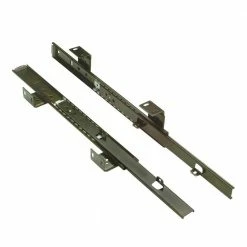 Best deal 🎁 Accuride 14 in. (356 mm) Black 3/4 Extension Side Mount Ball Bearing Keyboard Slide, 1-Pair (2-Pieces) 🌟