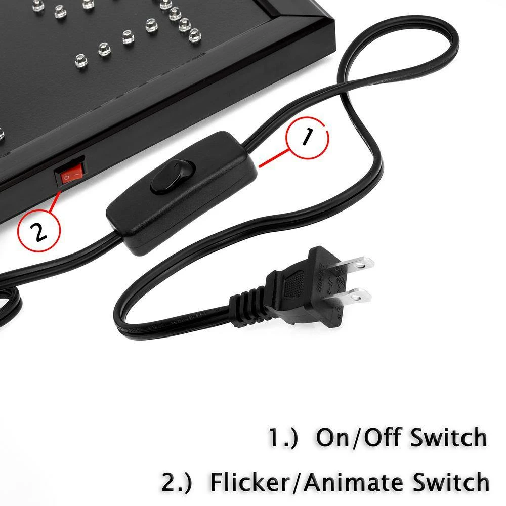 Flash Sale π Alpine Industries 19 in. x 10 in. LED Rectangular Take-Out Available Sign with 2 Display Modes β 5 Flash Sale π Alpine Industries 19 in. x 10 in. LED Rectangular Take-Out Available Sign with 2 Display Modes β - Image 5