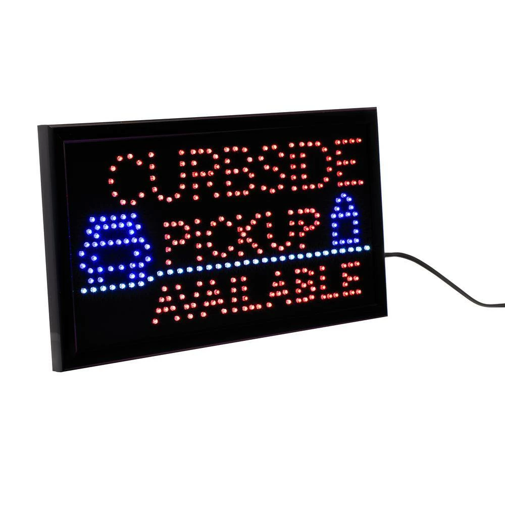 Buy π₯° Alpine Industries 19 in. x 10 in. LED Rectangular Curbside Pickup Available Sign with 2 Display Modes π 2 Buy π₯° Alpine Industries 19 in. x 10 in. LED Rectangular Curbside Pickup Available Sign with 2 Display Modes π - Image 2