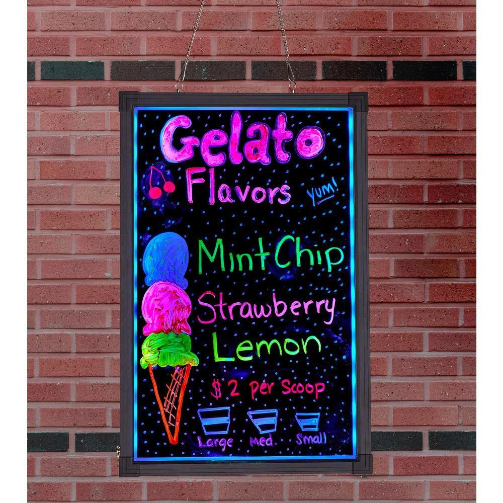 Coupon π Alpine Industries 12 in. x 16 in. LED Illuminated Hanging Message Writing Board, (2-Pack) π 5 Coupon π Alpine Industries 12 in. x 16 in. LED Illuminated Hanging Message Writing Board, (2-Pack) π - Image 5