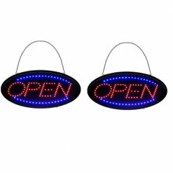 Discount 😍 Alpine Industries 19 in. x 10 in. LED Open Sign (2-Pack) ⭐