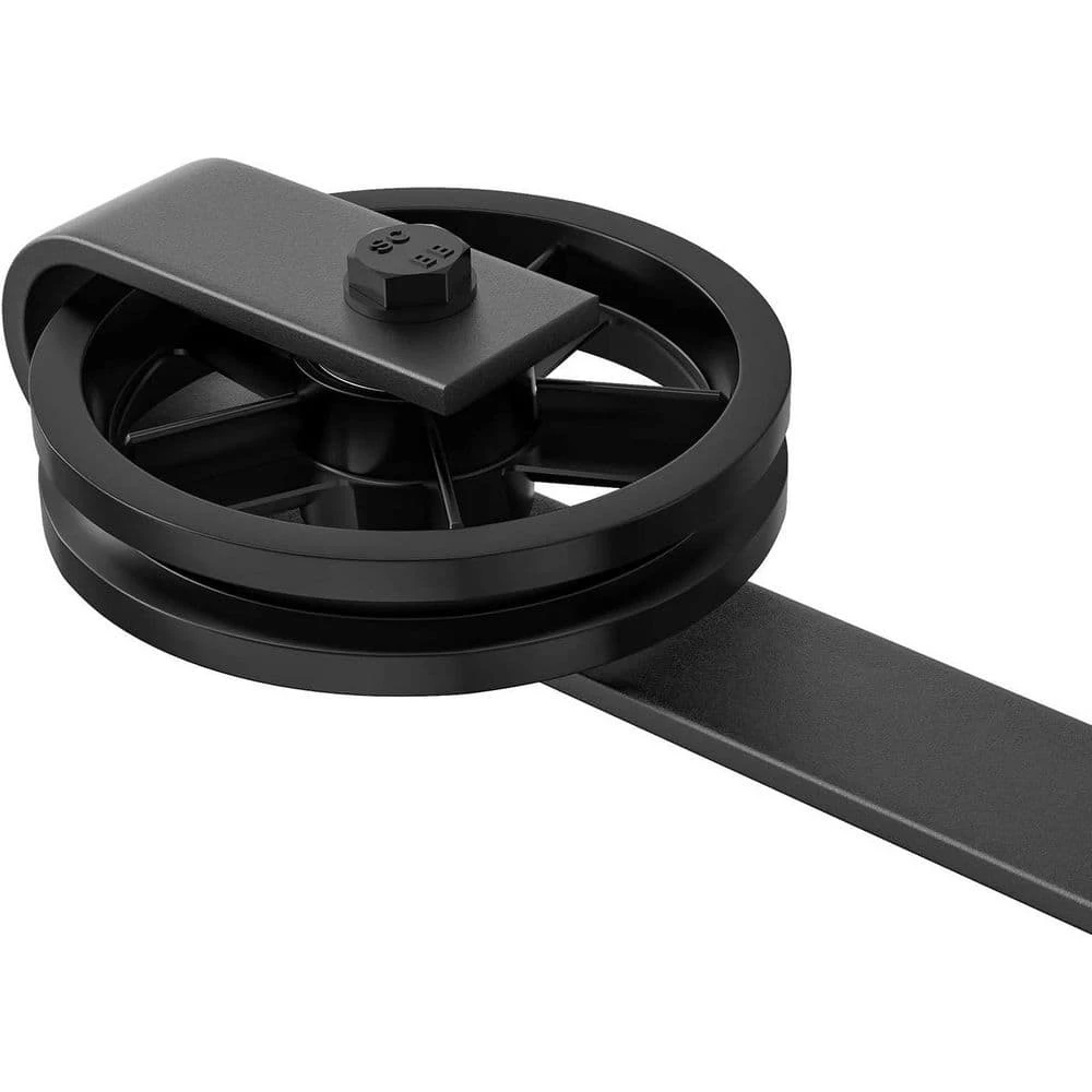 Best Pirce β€οΈ WINSOON Black Antique Roller Kit for Sliding Barn Door Hardware System (Big Spoke Shape Design) π₯ 3 Best Pirce β€οΈ WINSOON Black Antique Roller Kit for Sliding Barn Door Hardware System (Big Spoke Shape Design) π₯ - Image 3
