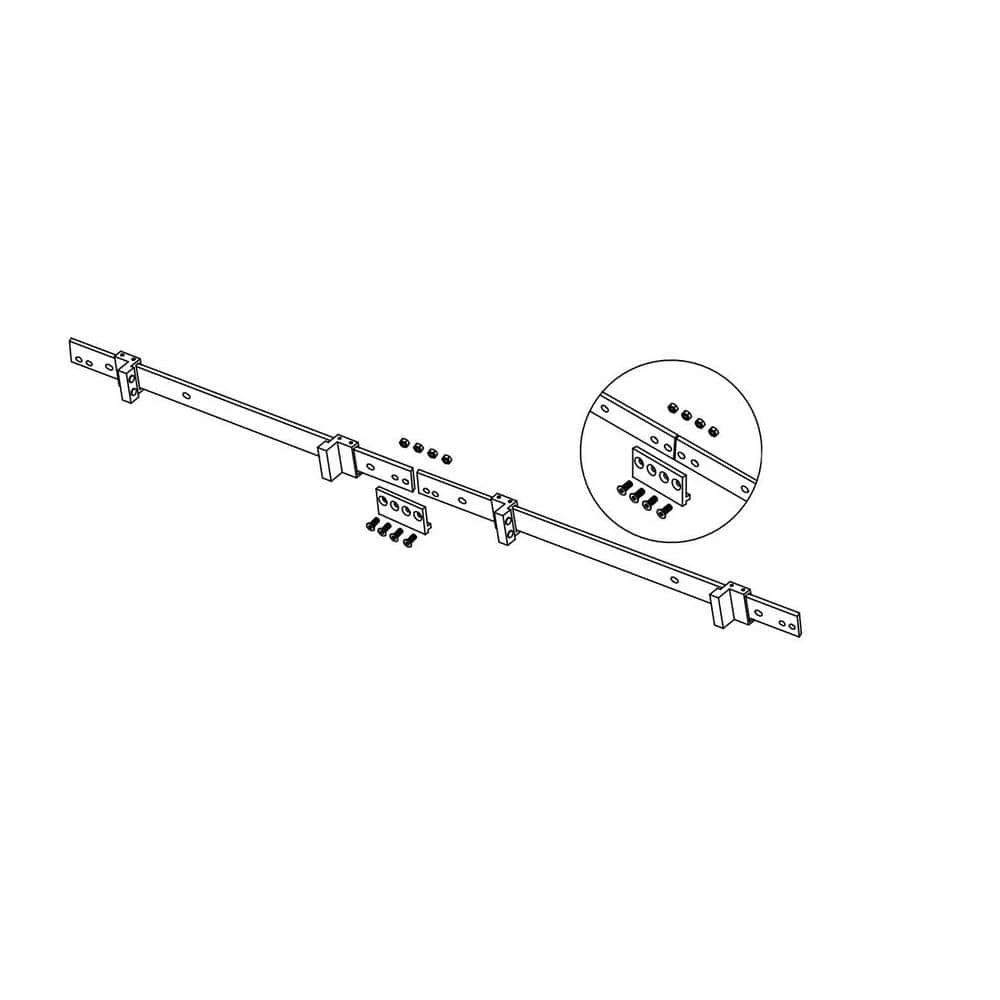 Coupon π― WINSOON Sliding Barn Door Hardware Accessories Track Connector Junction Plate 𧨠3 Coupon π― WINSOON Sliding Barn Door Hardware Accessories Track Connector Junction Plate 𧨠- Image 3