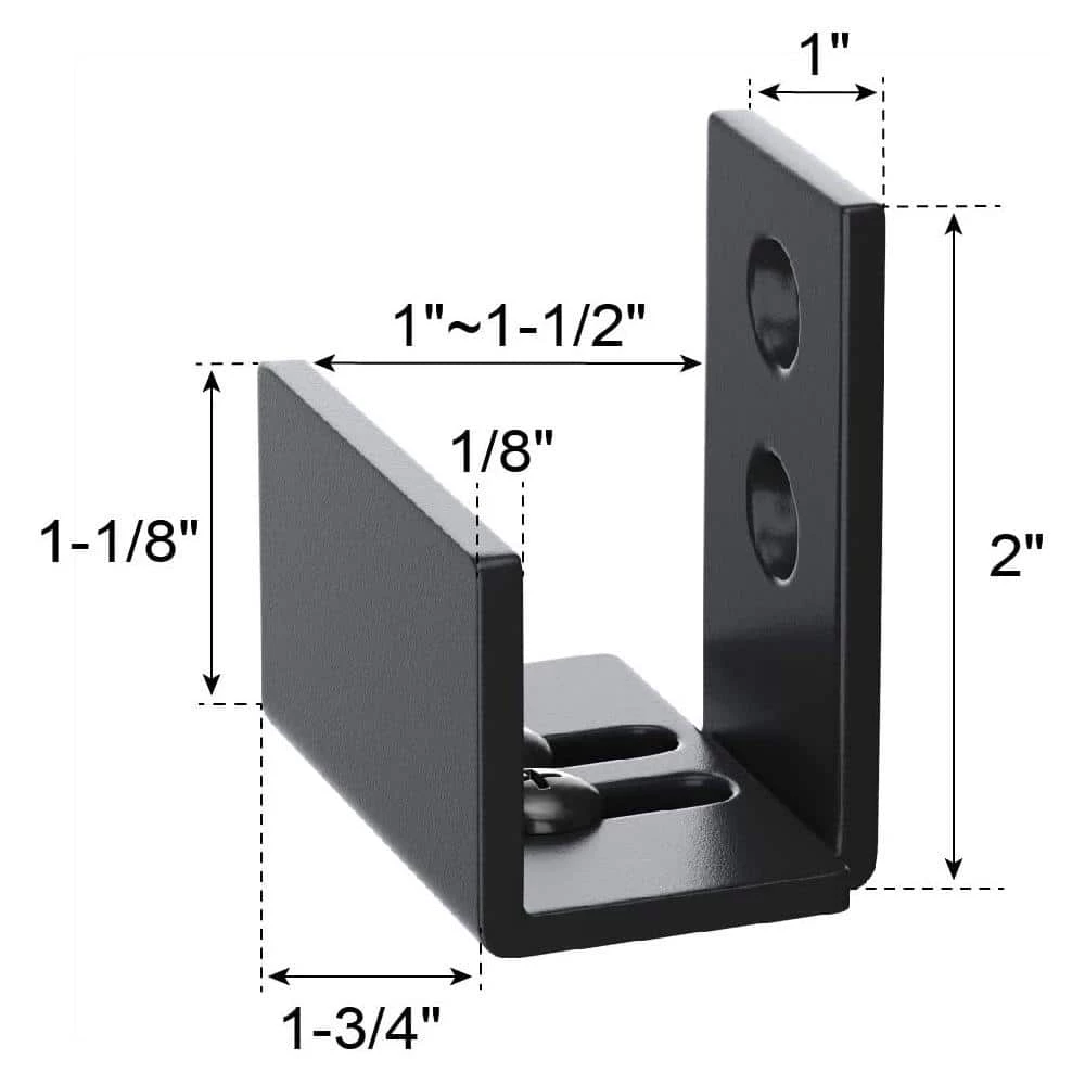 Best reviews of π₯° WINSOON Adjustable Floor Guide for Sliding Barn Door, Wall Mount Bottom Hardware System for Closet Bypass Doors TV Stand π 5 Best reviews of π₯° WINSOON Adjustable Floor Guide for Sliding Barn Door, Wall Mount Bottom Hardware System for Closet Bypass Doors TV Stand π - Image 5