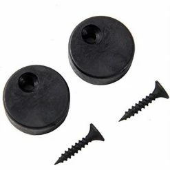 Buy 🌟 WINSOON Sliding Barn Door Hardware Hangers 2pcs Black (J Shape Bent Wheel) ❤️ -Premier Lock Sales black winsoon barn door hardware gcm5178 1f 1000