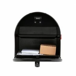 Brand new 👏 Gibraltar Mailboxes Marshall Black, Large, Steel, Locking, Post Mount Mailbox 😍 -Premier Lock Sales blacks gibraltar mailboxes post mount mailboxes mlm16kb1 77 1000