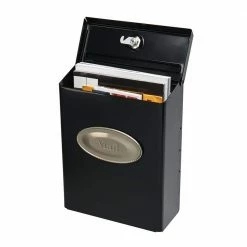 Top 10 🔥 Gibraltar Mailboxes Designer Black with Satin Nickel, Medium, Steel, Locking, Wall Mount Mailbox 🌟 16 Top 10 🔥 Gibraltar Mailboxes Designer Black with Satin Nickel, Medium, Steel, Locking, Wall Mount Mailbox 🌟 -Premier Lock Sales blacks gibraltar mailboxes wall mount mailboxes dvk00000 c3 1000