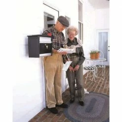 Coupon 🛒 Gibraltar Mailboxes Mailsafe Black, Medium, Aluminum and Plastic, Locking, Wall Mount Mailbox 🔥 13 Coupon 🛒 Gibraltar Mailboxes Mailsafe Black, Medium, Aluminum and Plastic, Locking, Wall Mount Mailbox 🔥 -Premier Lock Sales blacks gibraltar mailboxes wall mount mailboxes msk00000 31 1000