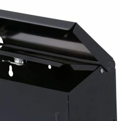 Hot Sale 🌟 Gibraltar Mailboxes Townhouse Black, Small, Steel, Locking, Vertical, Wall Mount Mailbox 🔥 -Premier Lock Sales blacks gibraltar mailboxes wall mount mailboxes thvkb001 a0 1000