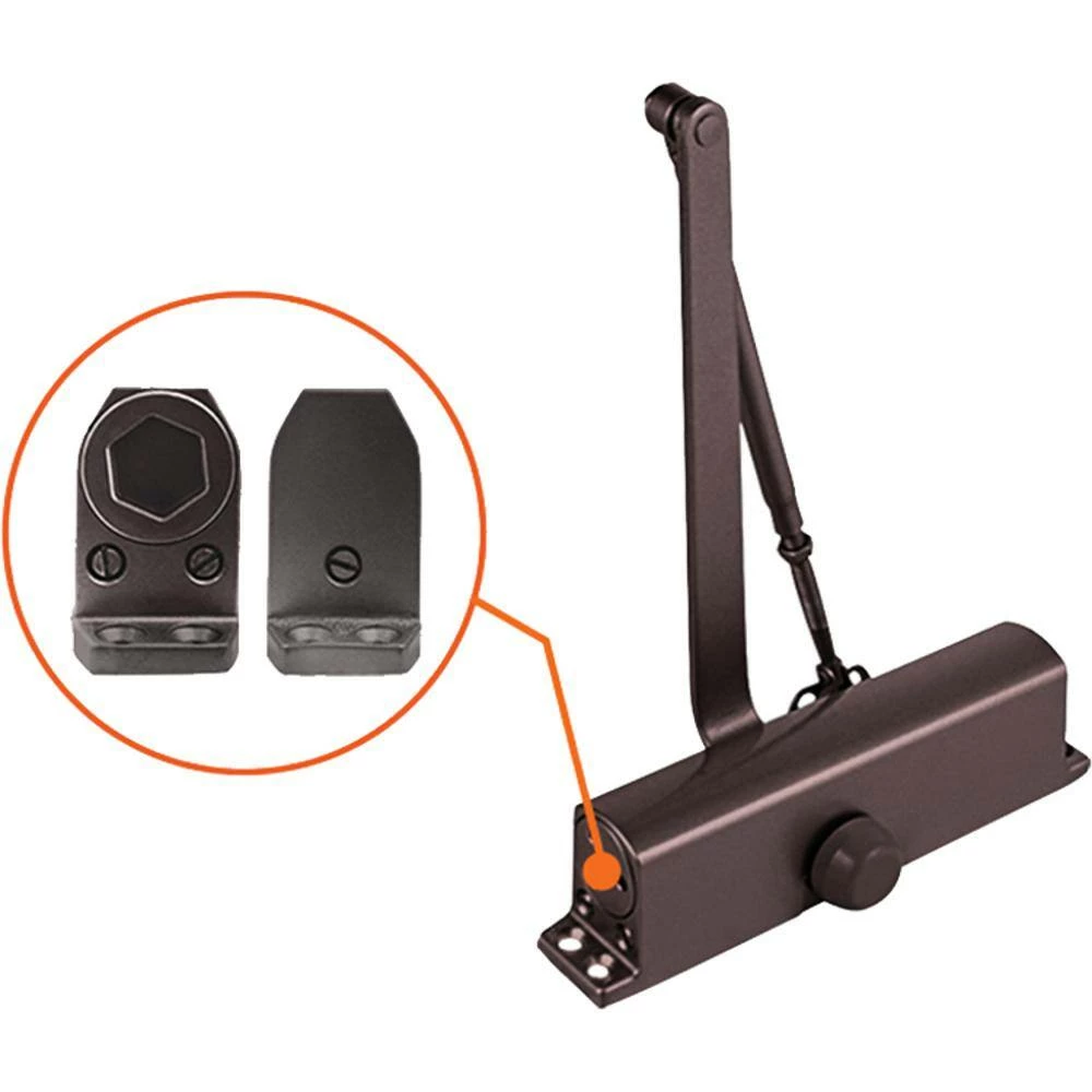 Top 10 β¨ Premier Lock Duranodic Commercial Door Closer with Adjustable Closing and Latching Speed, Size #2 for 55 lbs. - 88 lbs. Doors π 2 Top 10 β¨ Premier Lock Duranodic Commercial Door Closer with Adjustable Closing and Latching Speed, Size #2 for 55 lbs. - 88 lbs. Doors π - Image 2