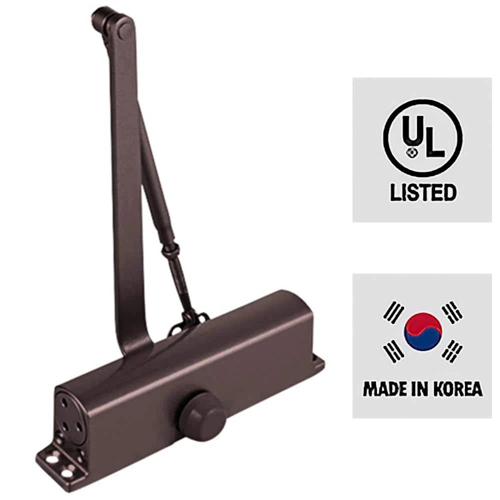 Buy π Premier Lock Duranodic Commercial Door Closer with Adjustable 3 Valve Mechanism, Back Check, Size #5 for 187 lbs. - 264 lbs. Doors β 1 Buy π Premier Lock Duranodic Commercial Door Closer with Adjustable 3 Valve Mechanism, Back Check, Size #5 for 187 lbs. - 264 lbs. Doors β