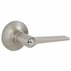 Best reviews of 🌟 ESSENTIALS by Schlage Vining Satin Nickel Keyed Entry Door Handle 🔥