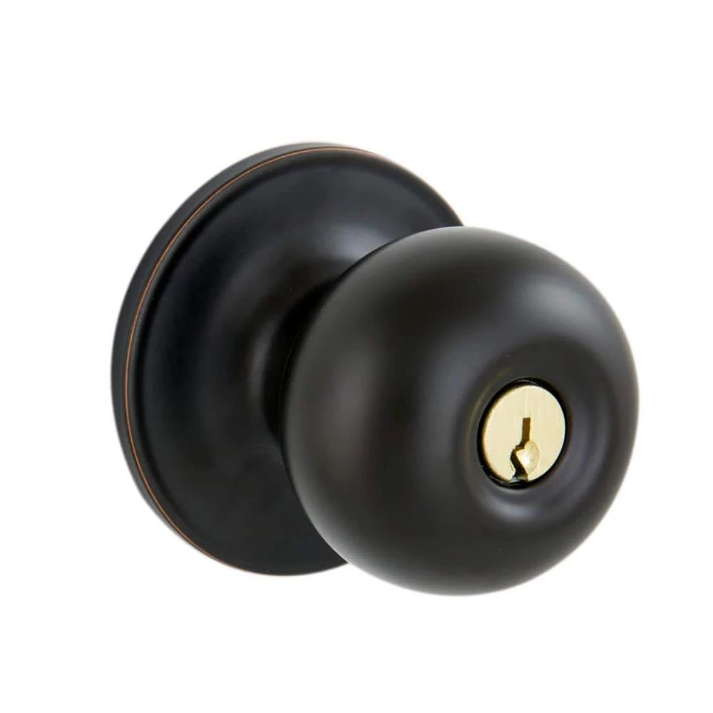 Outlet ๐ ESSENTIALS by Schlage Jeffir Aged Bronze Keyed Entry Door Knob ๐ 1 Outlet ๐ ESSENTIALS by Schlage Jeffir Aged Bronze Keyed Entry Door Knob ๐