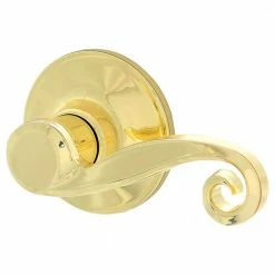 Buy ✔️ ESSENTIALS by Schlage Acton Bright Brass Passage Hall/Closet Door Handle 👏 -Premier Lock Sales essentials by schlage passage door handles v10 v act 605 1d 1000