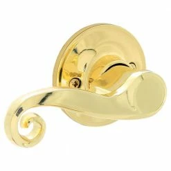 Buy ✔️ ESSENTIALS by Schlage Acton Bright Brass Passage Hall/Closet Door Handle 👏 -Premier Lock Sales essentials by schlage passage door handles v10 v act 605 40 1000