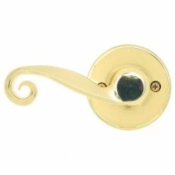 Buy ✔️ ESSENTIALS by Schlage Acton Bright Brass Passage Hall/Closet Door Handle 👏 -Premier Lock Sales essentials by schlage passage door handles v10 v act 605 66 1000