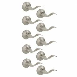 Wholesale π ESSENTIALS by Schlage Millstreet Satin Nickel Passage Hall/Closet Door Lever (10-Pack) π₯°