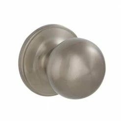 Hot Sale 🤩 ESSENTIALS by Schlage Jeffir Satin Nickel Passage Hall/Closet Door Knob (10-Pack) 😉 -Premier Lock Sales essentials by schlage passage door knobs v10 v jff 619 10pk c3 1000