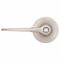 Wholesale ⌛ ESSENTIALS by Schlage Vining Satin Nickel Privacy Bed/Bath Door Handle 😀 -Premier Lock Sales essentials by schlage privacy door handles v40 v vig 619 66 1000