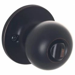 Buy 🛒 ESSENTIALS by Schlage Jeffir Aged Bronze Privacy Bed/Bath Door Knob ✔️ -Premier Lock Sales essentials by schlage privacy door knobs v40 v jff 716 40 1000