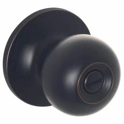 Buy 🛒 ESSENTIALS by Schlage Jeffir Aged Bronze Privacy Bed/Bath Door Knob ✔️ -Premier Lock Sales essentials by schlage privacy door knobs v40 v jff 716 a0 1000