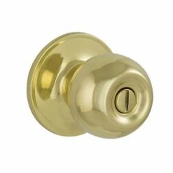 Coupon βοΈ ESSENTIALS by Schlage Morrow Bright Brass Privacy Bed/Bath Door Knob π