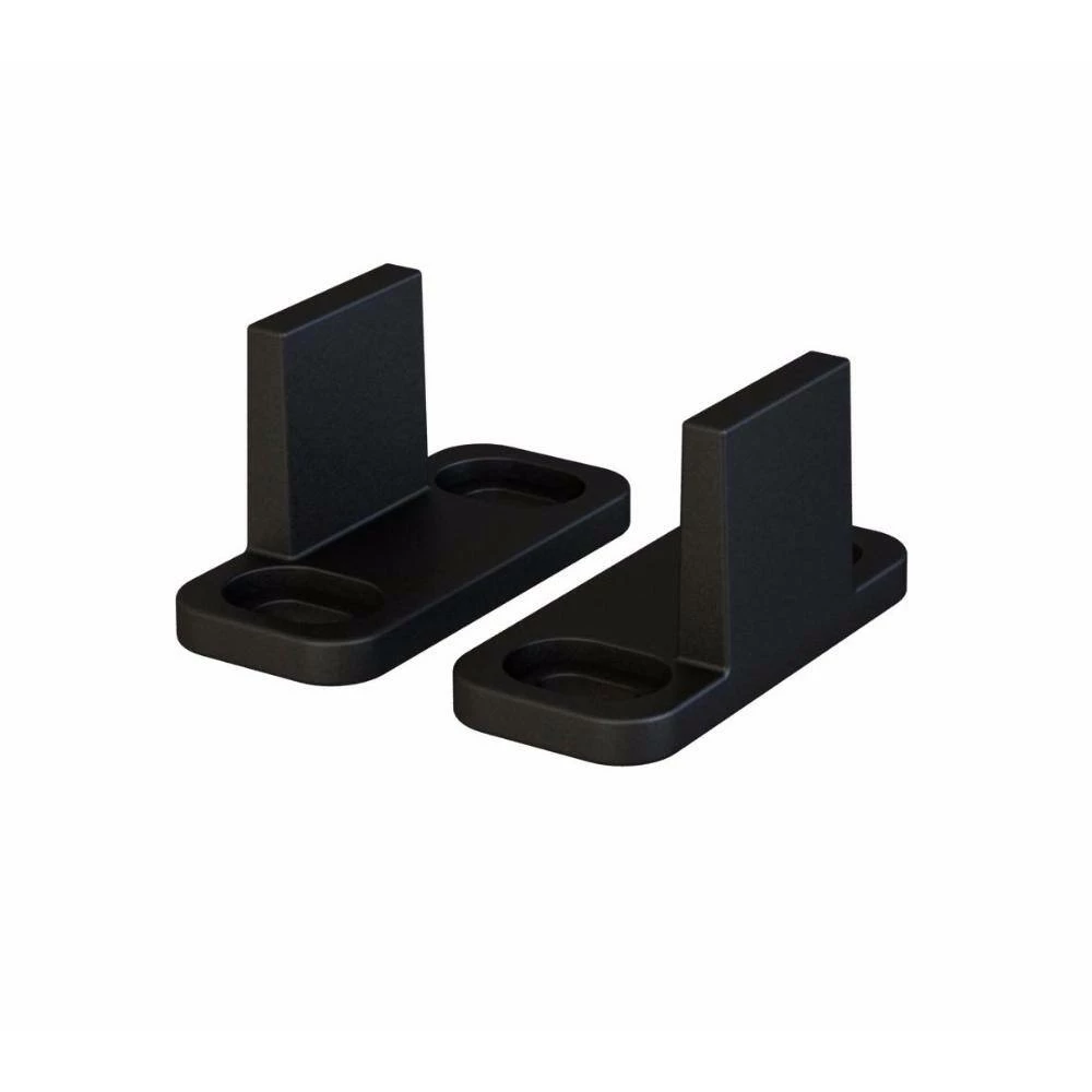 Best Pirce π WINSOON 6 ft./72 in. Black Horseshoe Classic Bent Strap Barn Style Sliding Door Track and Hardware Set Non-Routed Door Guide β 6 Best Pirce π WINSOON 6 ft./72 in. Black Horseshoe Classic Bent Strap Barn Style Sliding Door Track and Hardware Set Non-Routed Door Guide β - Image 6