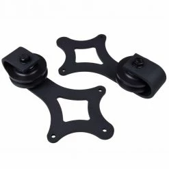 Cheap π€© WINSOON 6.6 ft./79 in. Rail Frosted Black Steel Sliding Barn Door Hardware Kit for Double Doors with Non-Routed Floor Guide π 10 Cheap π€© WINSOON 6.6 ft./79 in. Rail Frosted Black Steel Sliding Barn Door Hardware Kit for Double Doors with Non-Routed Floor Guide π -Premier Lock Sales frosted black winsoon barn door hardware gcm2675 1f 1000