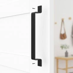 Flash Sale π₯ WINSOON 12-3/8 in. L Modern Heavy Duty Black Large Right Angle Sliding Door Handle Pull and Flush Hardware Set β 11 Flash Sale π₯ WINSOON 12-3/8 in. L Modern Heavy Duty Black Large Right Angle Sliding Door Handle Pull and Flush Hardware Set β -Premier Lock Sales frosted black winsoon barn door hardware gcm6000 44 1000