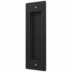 Brand new π WINSOON 6-1/2 in. L Black Recessed Sliding Door Pull Handles with Mounting Screws Brushed Finish Rectangular Flush Pull Handle π§¨