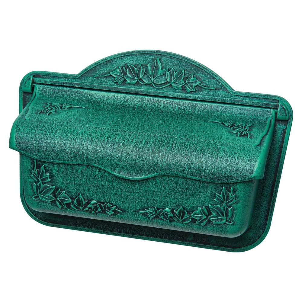 New 👏 Gibraltar Mailboxes Covington Small, Aluminum, Wall Mount Mailbox, Verde Green 😉 1 New 👏 Gibraltar Mailboxes Covington Small, Aluminum, Wall Mount Mailbox, Verde Green 😉