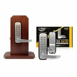 Best reviews of 🧨 Premier Lock Mechanical Keyless Door Lever Lock With Combination Push Buttons - No Batteries Required 🔥