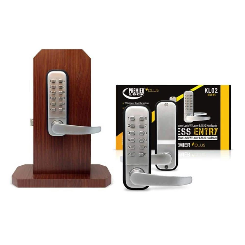 Best reviews of ๐งจ Premier Lock Mechanical Keyless Door Lever Lock With Combination Push Buttons - No Batteries Required ๐ฅ 1 Best reviews of ๐งจ Premier Lock Mechanical Keyless Door Lever Lock With Combination Push Buttons - No Batteries Required ๐ฅ