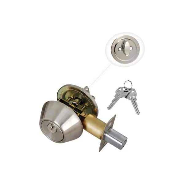 Discount ๐ Premier Lock Stainless Steel Entry Door Lock Single Cylinder Deadbolt with 6 KW1 Keys (3-Pack, Keyed Alike) ๐ 2 Discount ๐ Premier Lock Stainless Steel Entry Door Lock Single Cylinder Deadbolt with 6 KW1 Keys (3-Pack, Keyed Alike) ๐ - Image 2