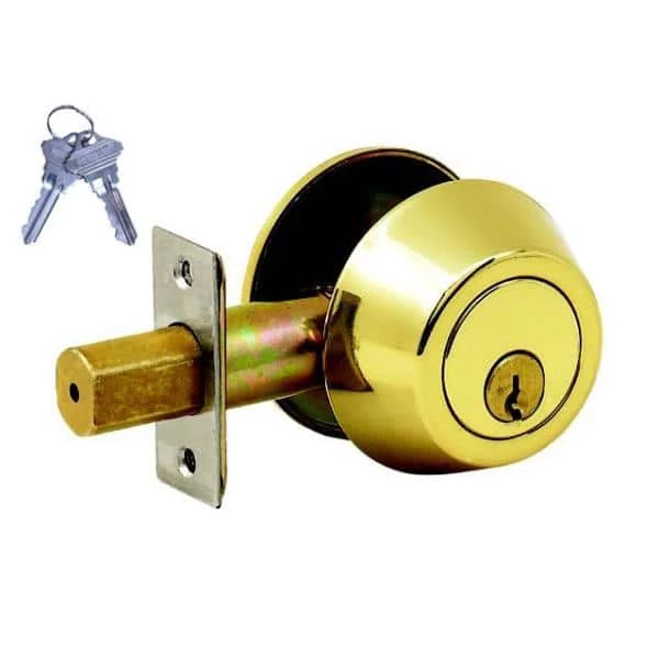 Cheap ๐ Premier Lock Brass Grade 3 Door Lock Single Cylinder Deadbolt with 6 SC1 Keys (3-Pack, Keyed Alike) ๐งจ 2 Cheap ๐ Premier Lock Brass Grade 3 Door Lock Single Cylinder Deadbolt with 6 SC1 Keys (3-Pack, Keyed Alike) ๐งจ - Image 2