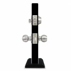 New 💯 Premier Lock Stainless Steel Entry Door Knob Combo Lock Set with Deadbolt and 18 Keys Total, (3-Pack, Keyed Alike) ⭐ -Premier Lock Sales premier lock door lock combo packs ed03 3 66 1000