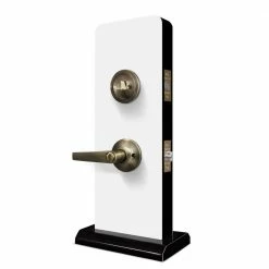 Budget 😀 Premier Lock Antique Brass Entry Lock Set Door Lever Handle and Deadbolt Keyed Alike SC1 Keyway. 48 Total Keys, Keyed Alike by Set 👍 -Premier Lock Sales premier lock door lock combo packs led04c 12 a0 1000