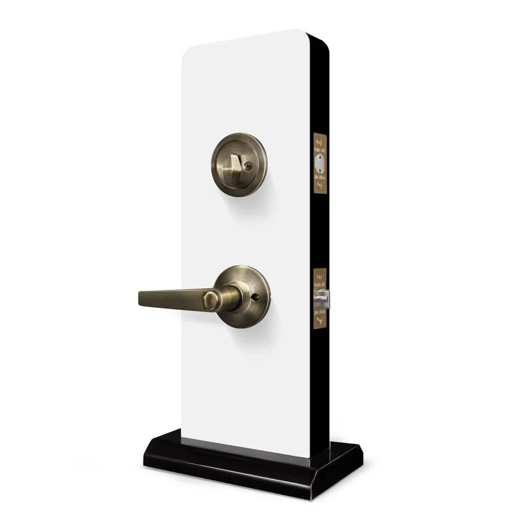 Buy ๐งจ Premier Lock Antique Brass Entry Door Handle Combo Lock Set with Deadbolt and 8 SC1 Keys Total (2-Pack, Keyed Alike) ๐ฏ 5 Buy ๐งจ Premier Lock Antique Brass Entry Door Handle Combo Lock Set with Deadbolt and 8 SC1 Keys Total (2-Pack, Keyed Alike) ๐ฏ - Image 5