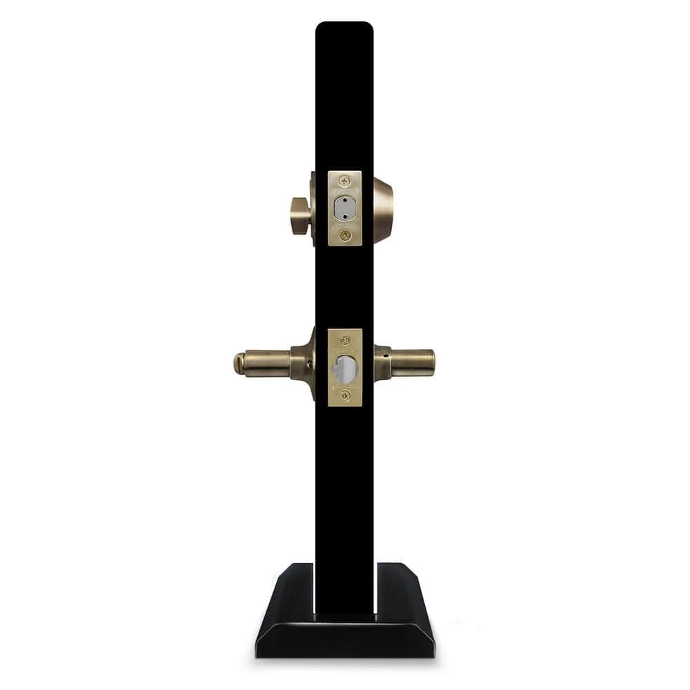Buy ๐งจ Premier Lock Antique Brass Entry Door Handle Combo Lock Set with Deadbolt and 8 SC1 Keys Total (2-Pack, Keyed Alike) ๐ฏ 6 Buy ๐งจ Premier Lock Antique Brass Entry Door Handle Combo Lock Set with Deadbolt and 8 SC1 Keys Total (2-Pack, Keyed Alike) ๐ฏ - Image 6