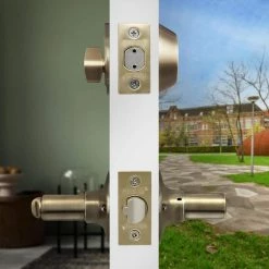 Discount π Premier Lock Antique Brass Entry Lock Set Door Lever Handle and Deadbolt Keyed Alike SC1 Keyway. 16 Total Keys, Keyed Alike by Set π 15 Discount π Premier Lock Antique Brass Entry Lock Set Door Lever Handle and Deadbolt Keyed Alike SC1 Keyway. 16 Total Keys, Keyed Alike by Set π -Premier Lock Sales premier lock door lock combo packs led04c 4 31 1000