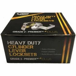 Top 10 🧨 Premier Lock Heavy-Duty Satin Chrome Grade 2 Entry Door Handle Lock Set with 2 Keys 😍 -Premier Lock Sales premier lock entry door handles lel03 1f 1000