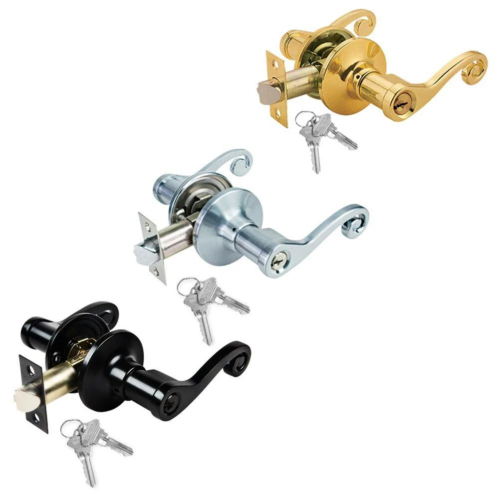 New 👏 Premier Lock Matte Black Light Commercial Duty Door Lever Lock Set with Decorative Handle and 12 Keys (6-Pack, Keyed Alike) 🔥 3 New 👏 Premier Lock Matte Black Light Commercial Duty Door Lever Lock Set with Decorative Handle and 12 Keys (6-Pack, Keyed Alike) 🔥 - Image 3