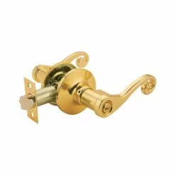 Best reviews of 🌟 Premier Lock Polished Brass Decorative Privacy Door Lever Lock Set 👏