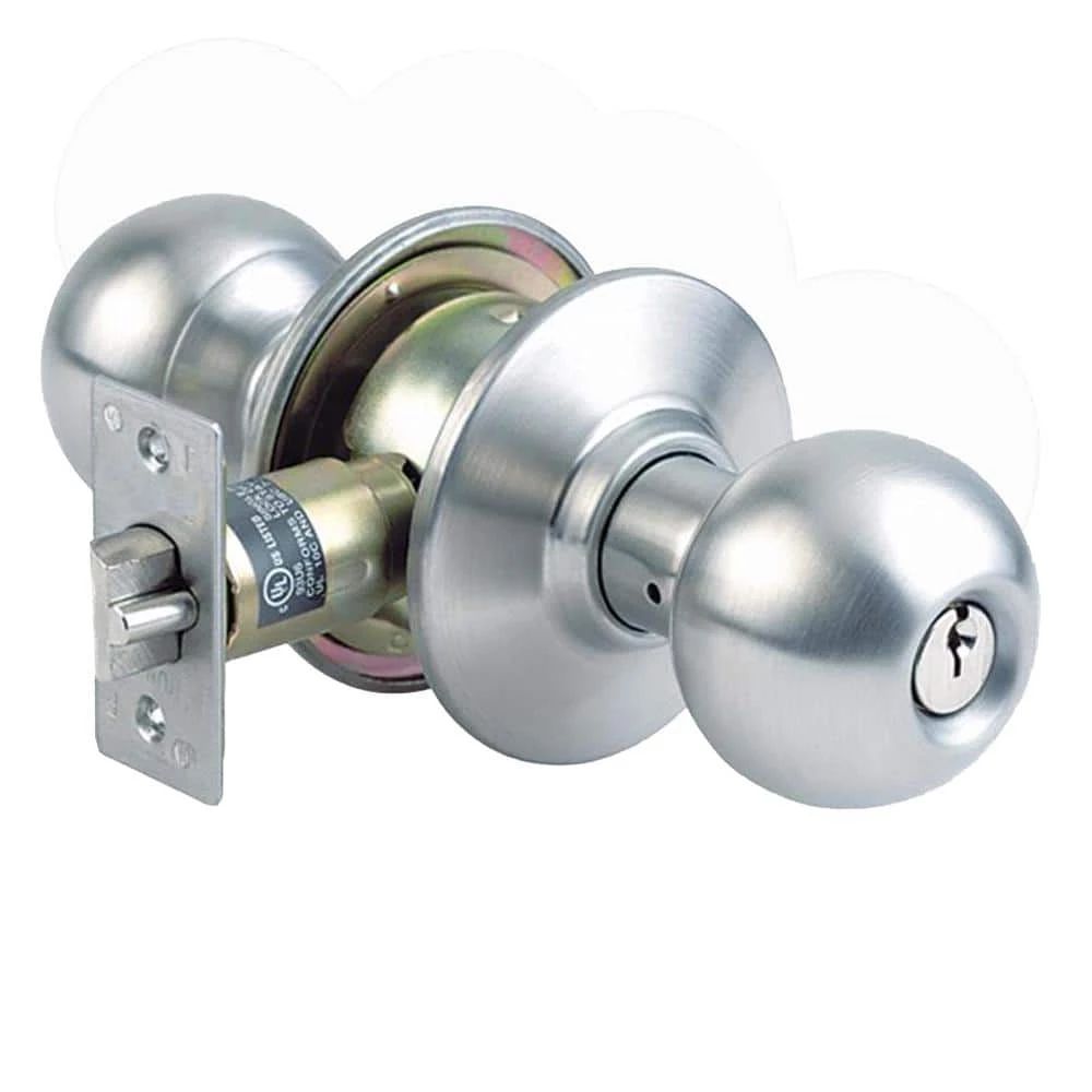 Brand new ✔️ Premier Lock Stainless Steel Grade 2 Entry Door Knob with 6 SC1 Keys (3-Pack, Keyed Alike) ❤️ 2 Brand new ✔️ Premier Lock Stainless Steel Grade 2 Entry Door Knob with 6 SC1 Keys (3-Pack, Keyed Alike) ❤️ - Image 2