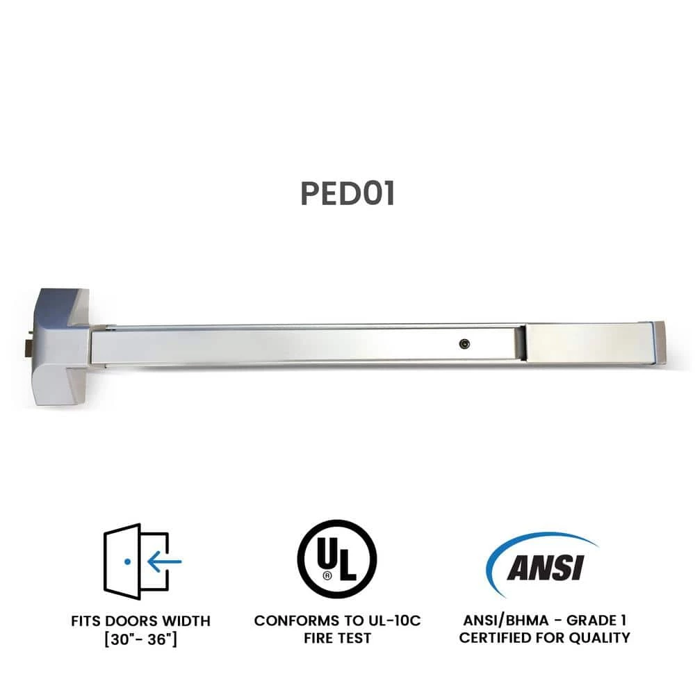 Best deal π Premier Lock Heavy-Duty 30-36 in. Panic Bar Exit Device Grade-1 β¨ 1 Best deal π Premier Lock Heavy-Duty 30-36 in. Panic Bar Exit Device Grade-1 β¨