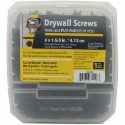 New 🔥 Pro-Twist #6 x 1-5/8 in. Phillips Bugle-Head Coarse Thread Drywall Screw (5 lbs./Pack) ✨
