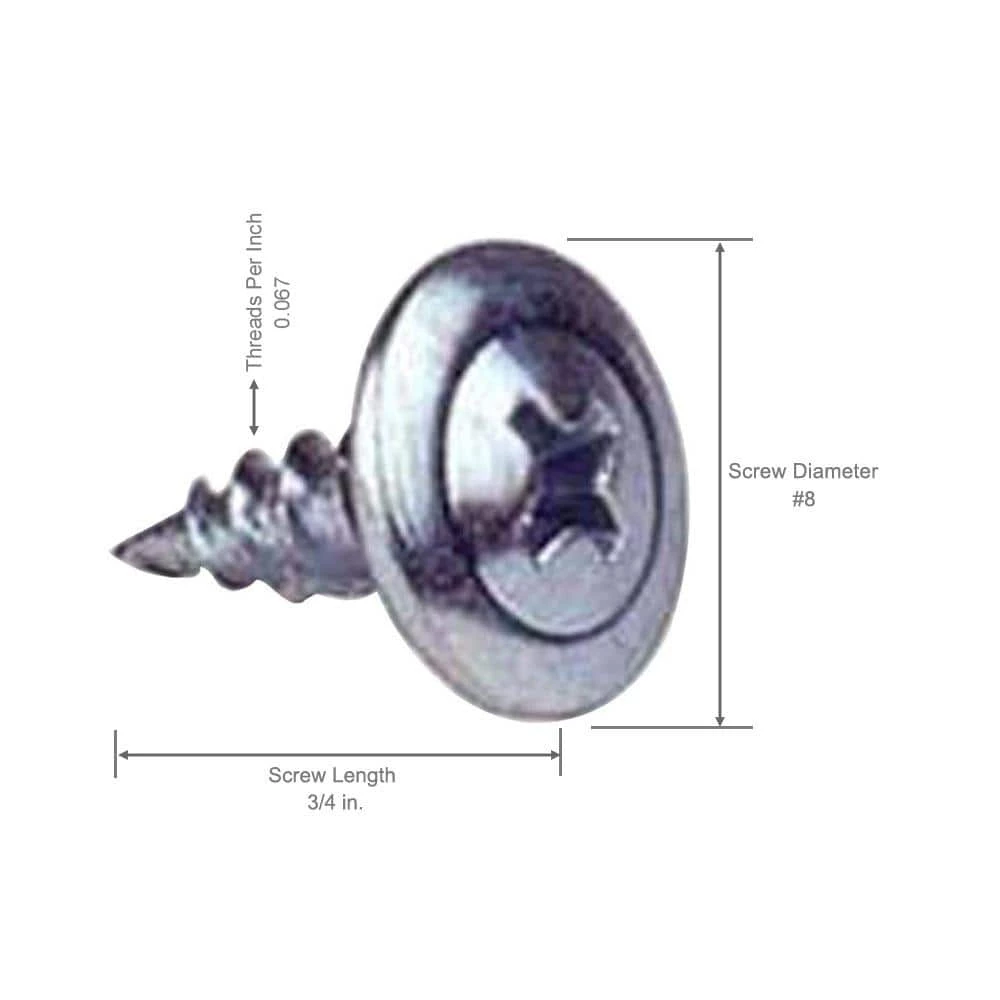 Budget π Pro-Twist #8 x 3/4 in Phillips Truss-Head Drywall Screws (1 lb-pack) π₯° 2 Budget π Pro-Twist #8 x 3/4 in Phillips Truss-Head Drywall Screws (1 lb-pack) π₯° - Image 2