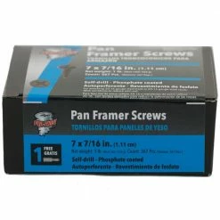 Deals 😉 Pro-Twist #7 x 7/16 in. Phillips Truss-Head Self-Drilling Screws (1 lb. Pack) 🎉