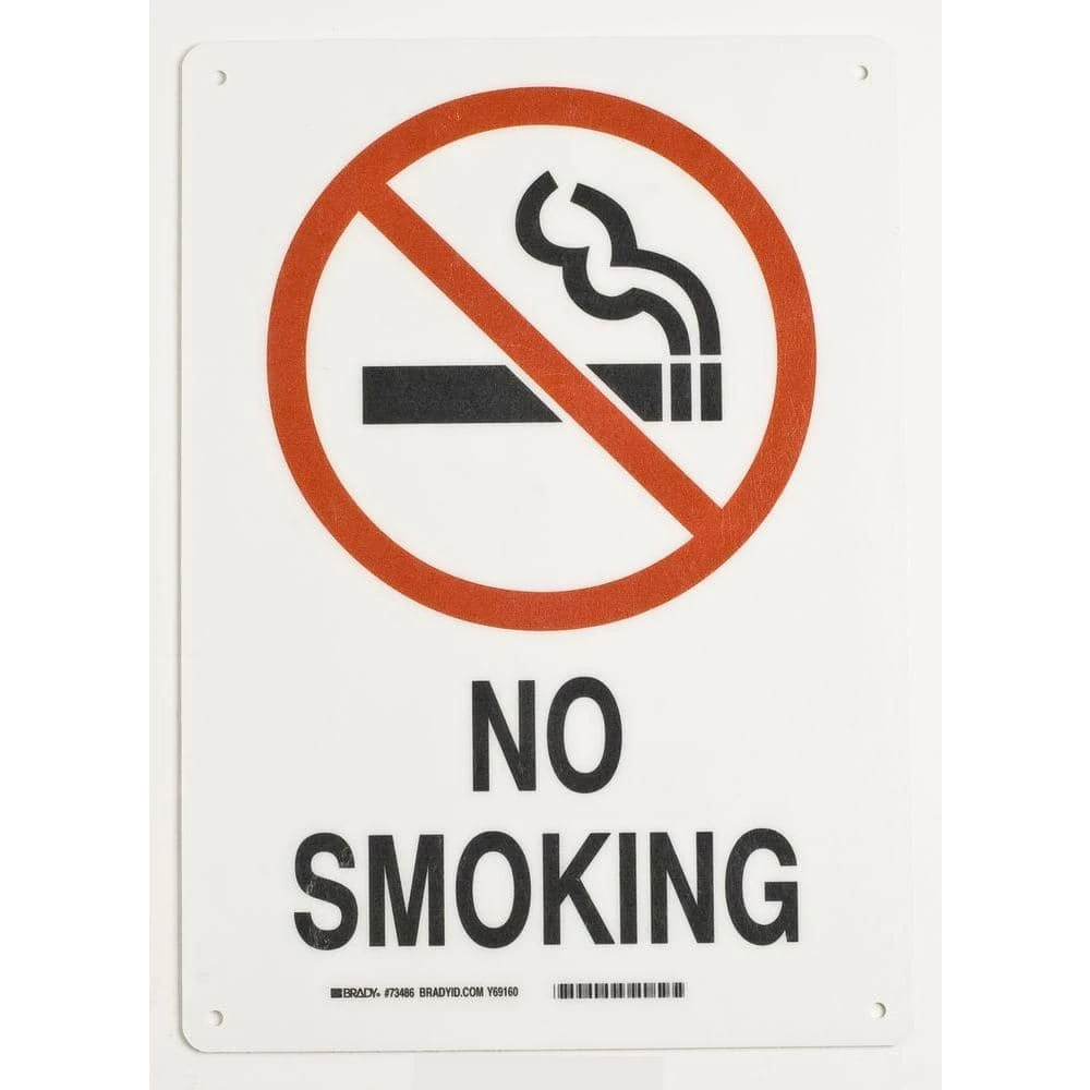 Promo β Brady 14 in. x 10 in. Fiberglass No Smoking Sign π 1 Promo β Brady 14 in. x 10 in. Fiberglass No Smoking Sign π