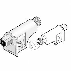 Promo 😍 Rok Universal Soft Close Cabinet Door Adapter Damper (25-Pack) ✨ -Premier Lock Sales rok cabinet door dampers scd103 25 4f 1000